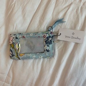 Vera Bradley rfid deluxe zip ID case
